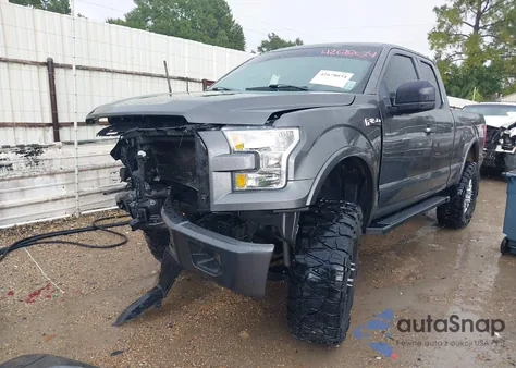 2016 Ford F150 Super Cab z USA, uszkodzony, nr VIN 1FTEX1CF7GKF15180